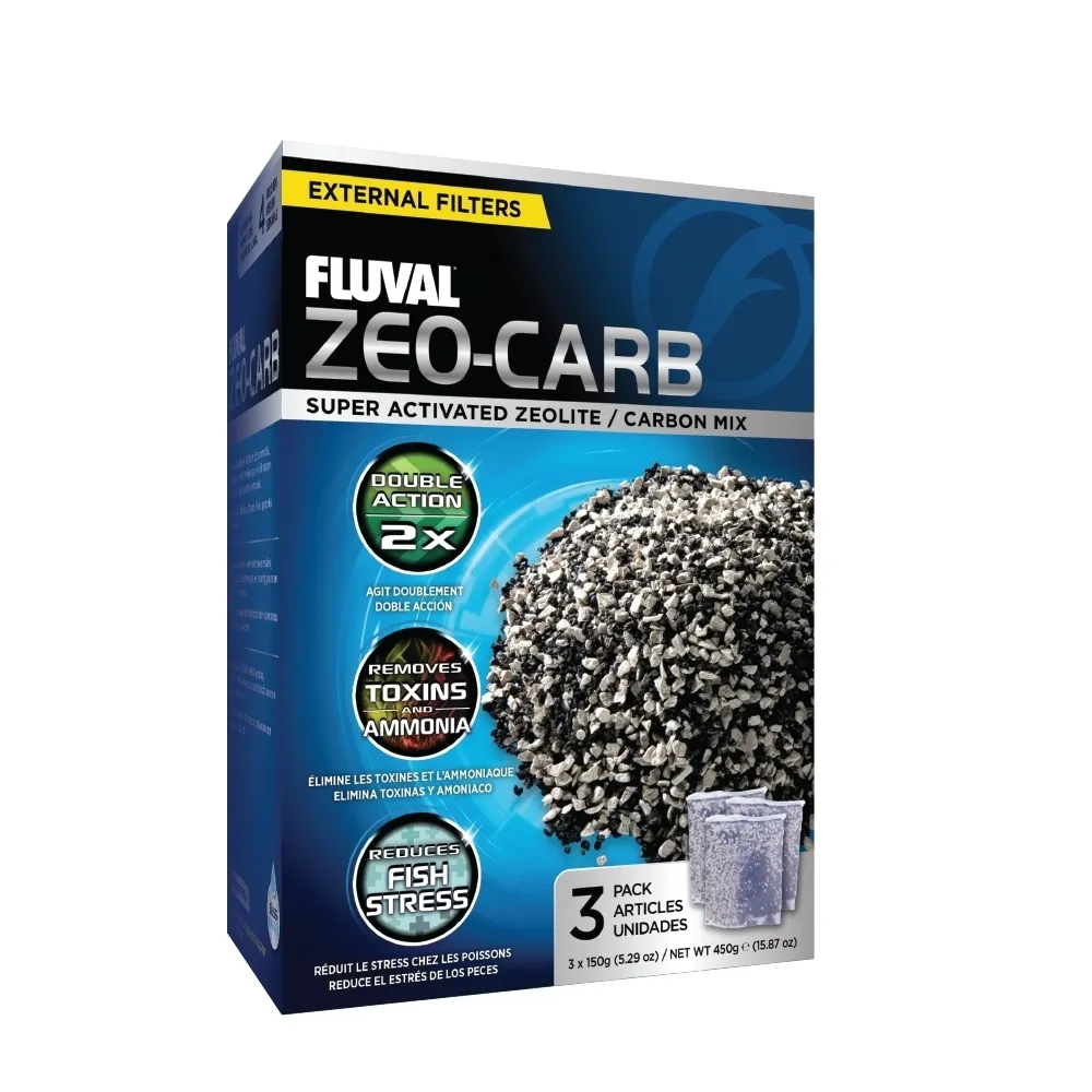 Zeo-Carb karbonpatron for filtre, 450g (3x150g)