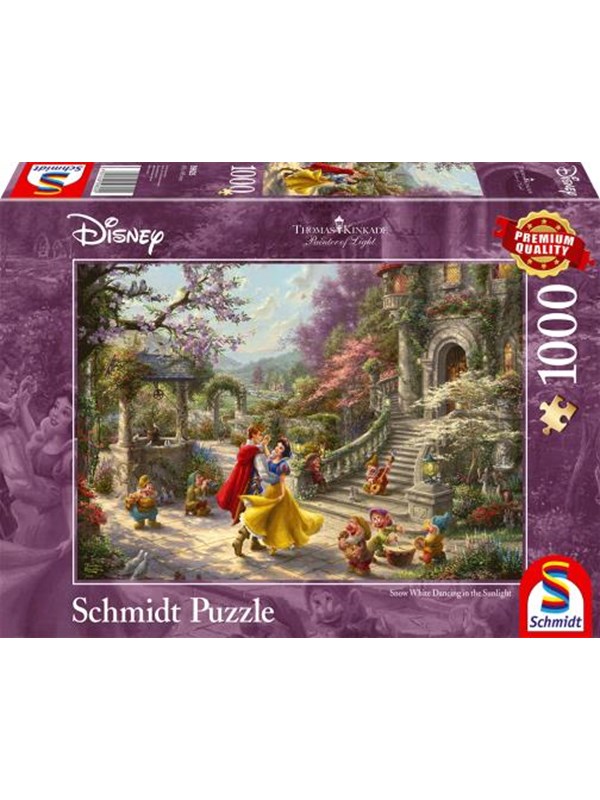 Schmidt Thomas Kinkade Disney Snow White - Dancing With The Prince (1000pc)