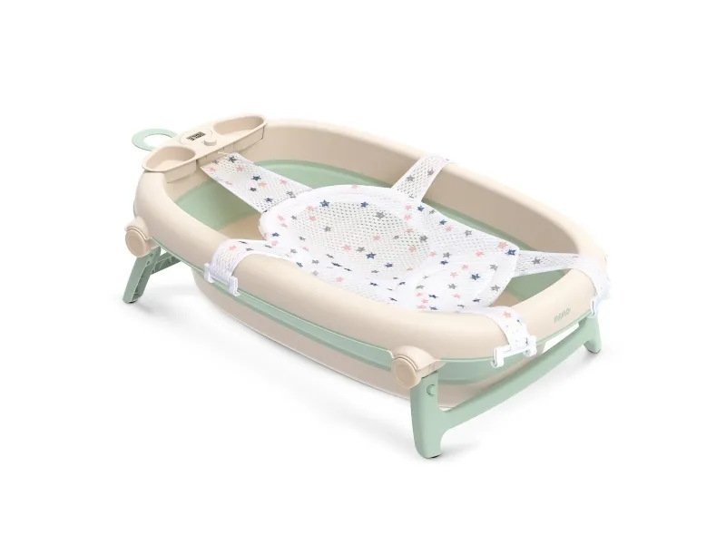 LUCY stand sammenleggbart babybadekar med stativ