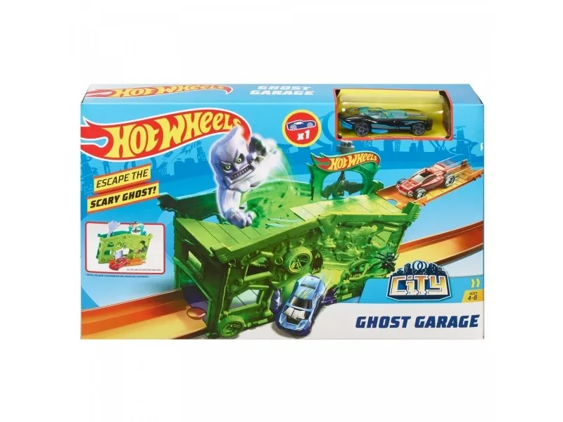 Hot Wheels Ghost Garage-sett