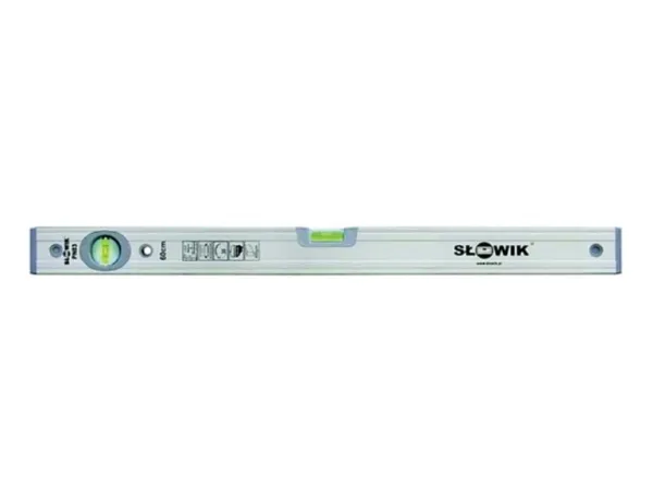 Slowik vaterpas 80 cm sølv anodisert - 70083