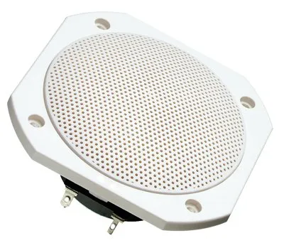 Visaton VS-FRS10WP/4W, 25 W, 50 W, 4 O, 90 - 19000 Hz, Hvit, 115 mm