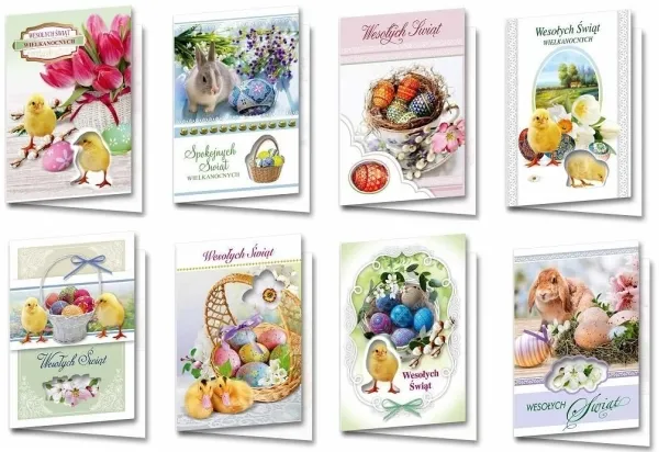 Top Graphic Pass B6 BWD Easter Secular (10 stk) MIX