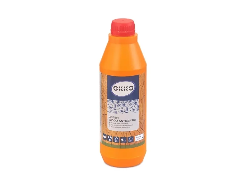 WOOD ANTISEPTIC OKKO T GREEN 1 L