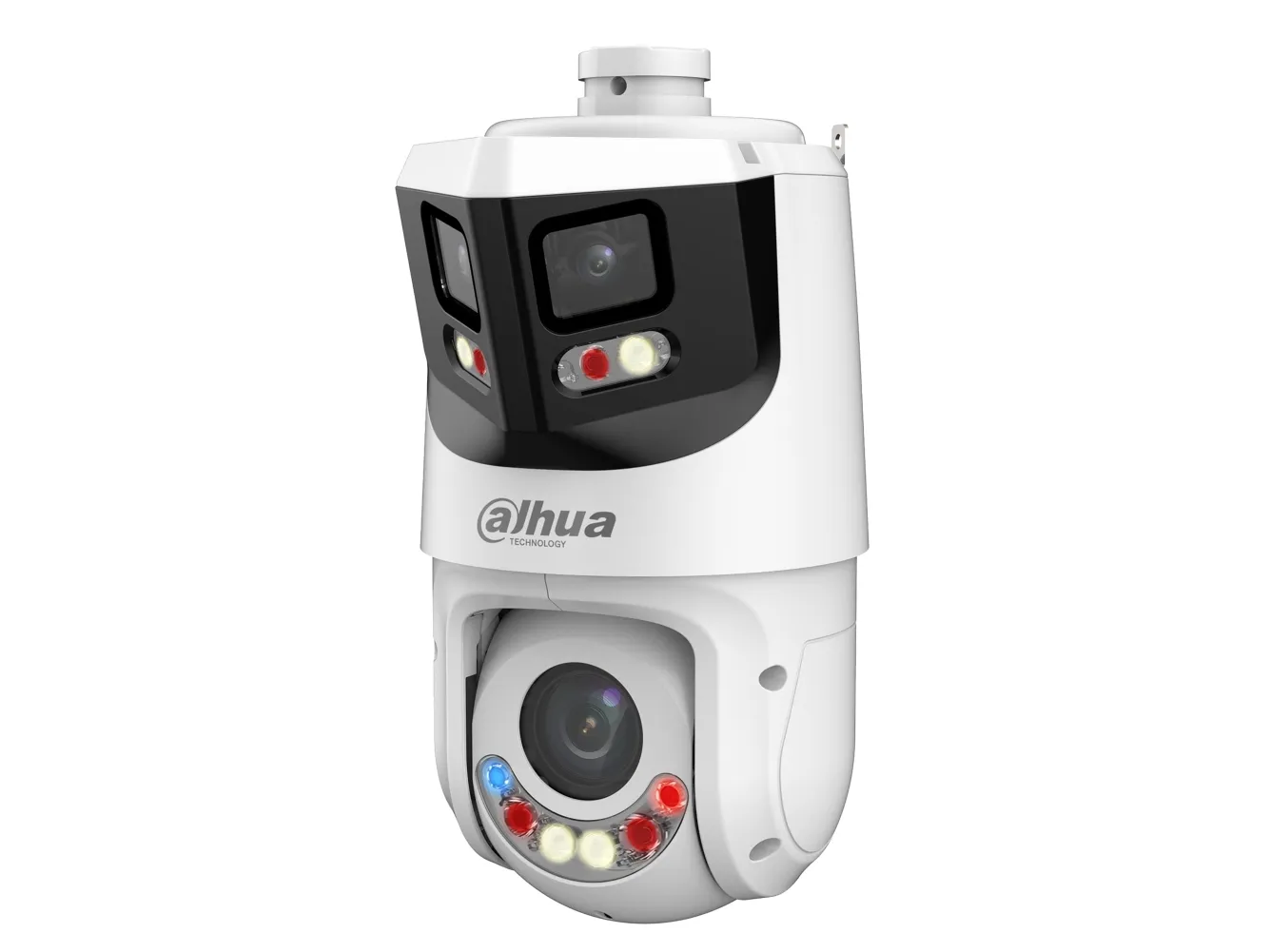 Dahua Technology WizSense SDT4E425-8P-GB-APV1, IP-sikkerhetskamera, Inne & Ute, Koblet med ledninger (ikke trådløs), Forhåndssatt punkt, Tak/Vegg, Hvit