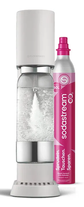 SodaStream Enso, Rustfritt stål, Hvit, 114 mm, 226 mm, 422 mm, 1 l
