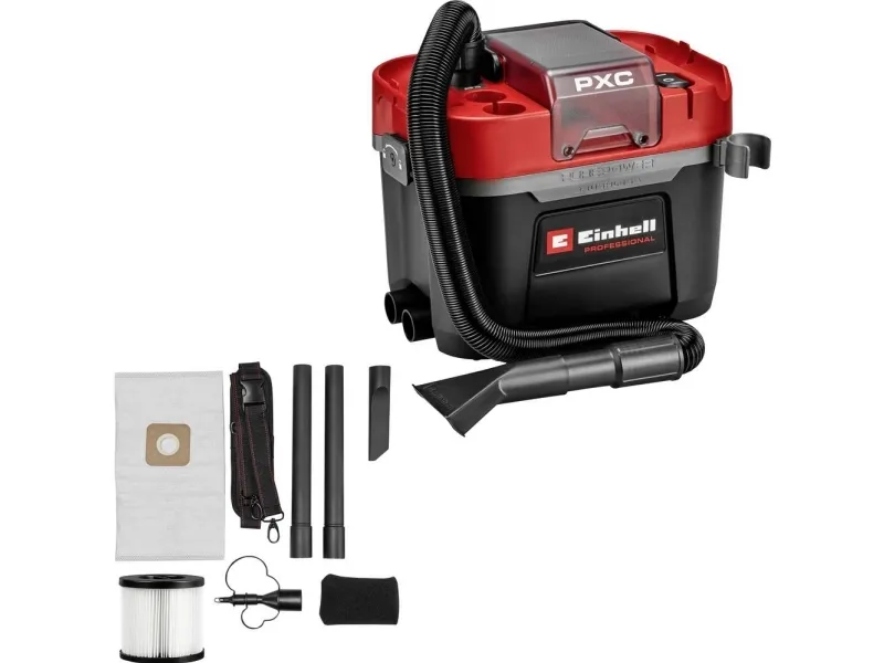 Einhell Professional TP-VC 18/10 Li BL L-Solo 2347155 batteri våt-/tørrsuger 10 l, støvklasse L - SOLO