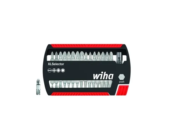 Wiha XL bitsæt 25 mm LK/PH/PZ/TORX, 31 dele