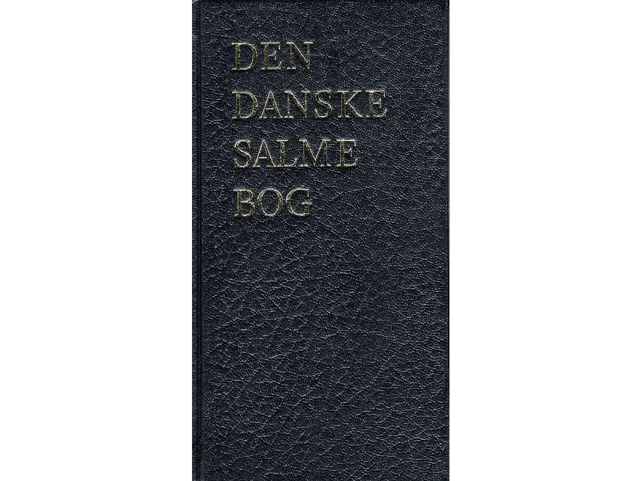 Den Danske Salmebok – kirkesalmebok sort