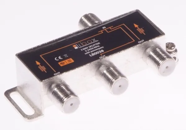 Libox Signal splitter/Spliter 3 WAYS Power Pass (LB0038)