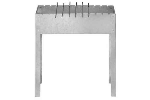 Mustang mobil kullgrill sammenleggbar med 6 spyd