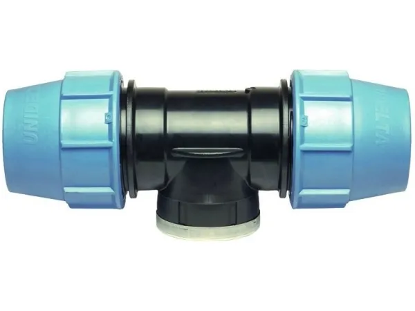 Unidelta reduserende T-rør PE 40 mm x 1 x 40 mm (603639)