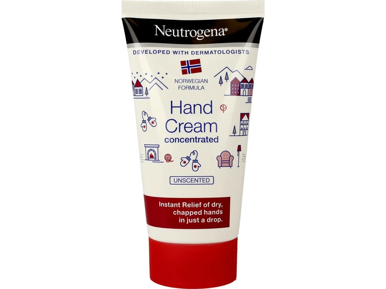 Neutrogena konsentrert uparfymert håndkrem 75 ml
