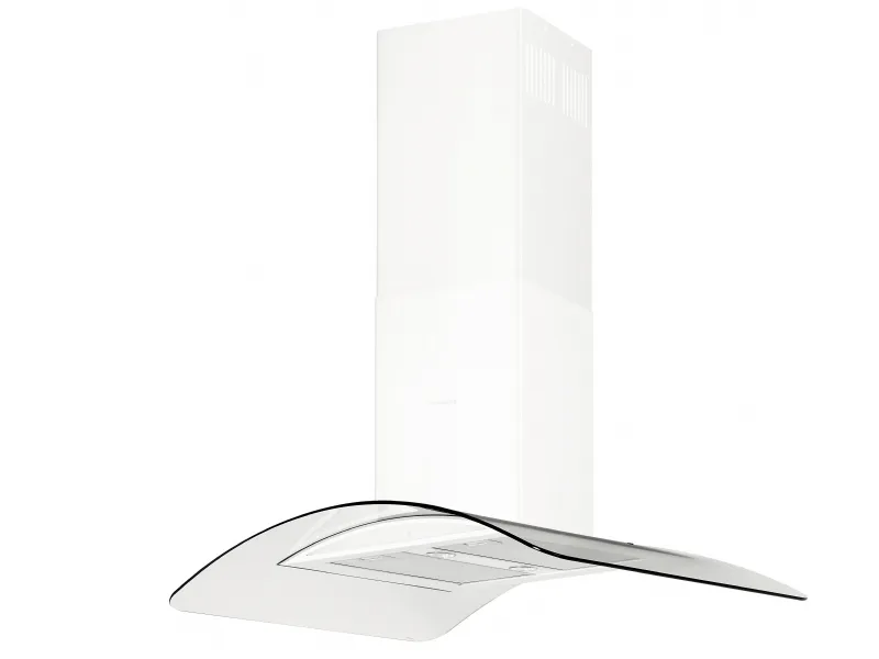 SILVERLINE Melin Ada SL 4142-60 HV - Panser - Island - bredde: 60 cm - dybde: 60 cm - ekstraksjon og resirkulasjon (-) - hvit