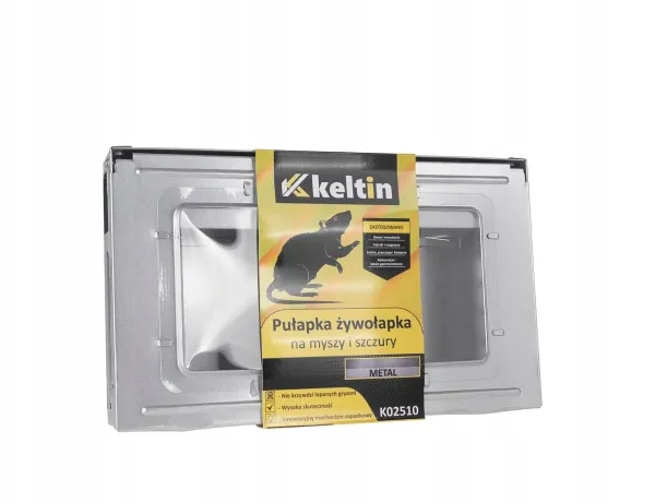 KELTIN mus- og rottefeller i metall