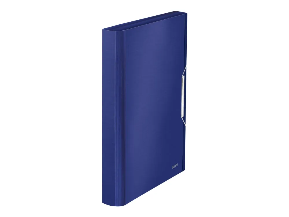 Leitz Style - Dokumentmappe - kan utvides - 6 rom - 6 deler - for A4 (210 x 297 mm) - med fliker - titanblå