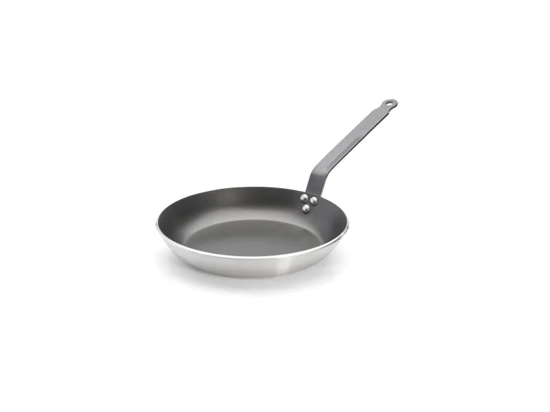de Buyer 8180.28, Rund, All-bruk panne, Rustfritt stål, Aluminium, 200 °C, Aluminium