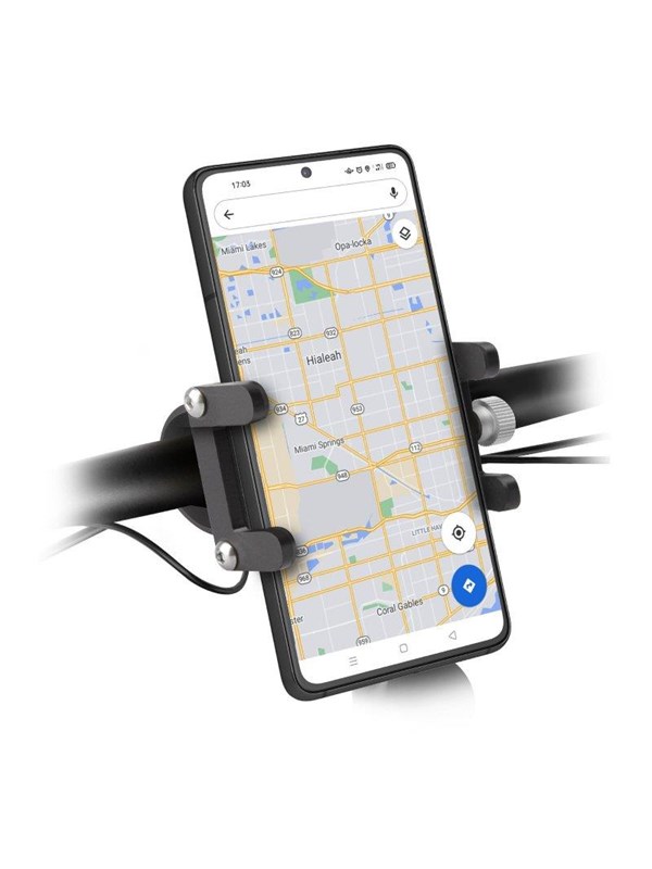 SBS Aluminium Phone Holder for Bicycles Scooters or Baby Strollers