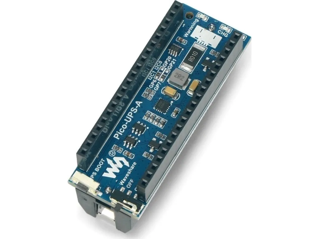 Waveshare Pico-UPS-A - trådløst strømmodul UPS til Raspberry Pi Pico - 19694 (WSR-19359)