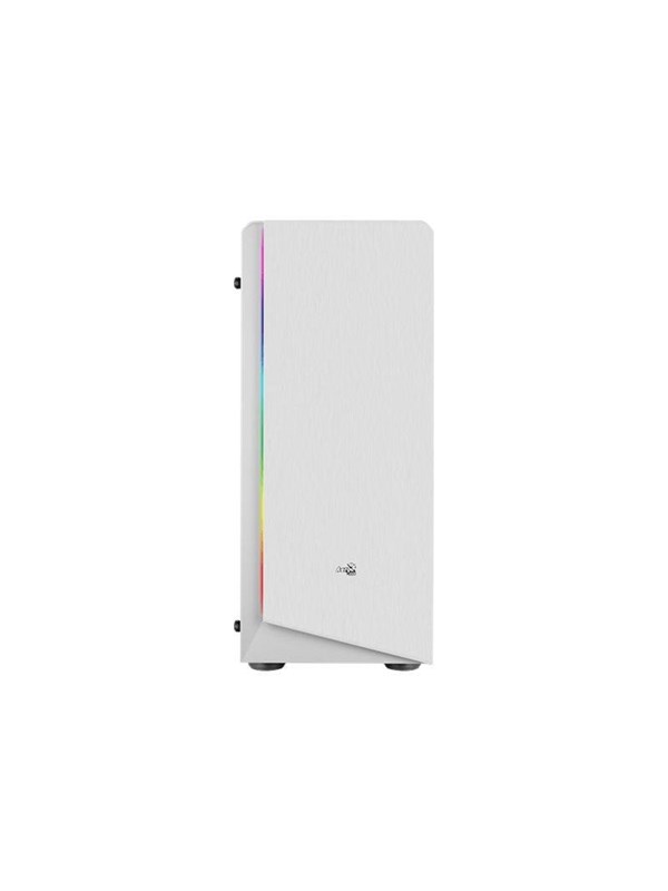 AeroCool Geh Midi Rift White MicroATX/ATX/MiniITX - Kabinett - Tower - Hvit