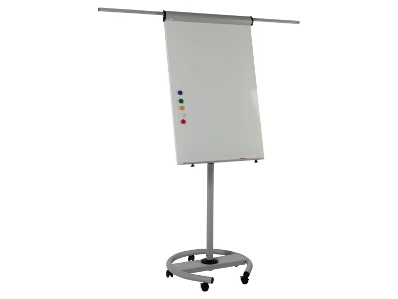 Flipovertavle, Bi-Office Convertible, magnetisk, HxB: 100 x 70 cm, hvid
