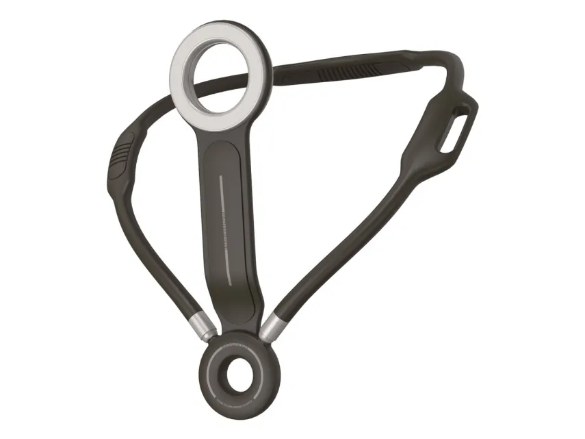 4smarts 541487, Mobiltelefon/smarttelefon, Aktiv holder, Hals, Grå, Sølv