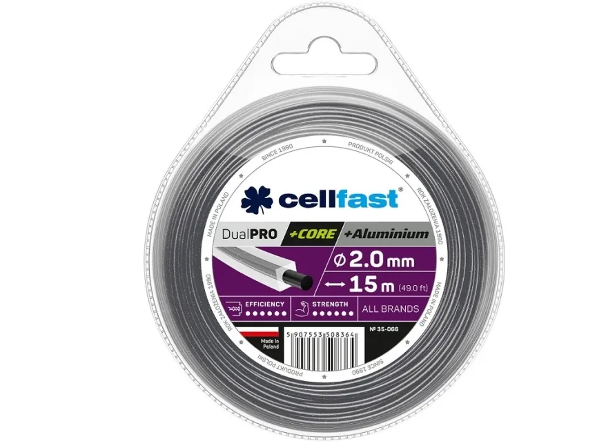 Cellfast skjæreline med kjerne 3,0*15 m firkant (35-068)