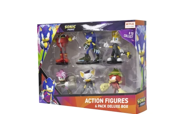 SONIC - ARTICULATED ACTION 6PK FIGURER ASS. CDU S1