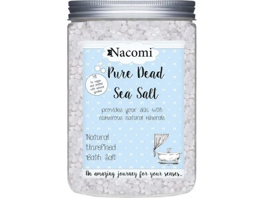 NACOMI_Pure Dødehavssalt badesalt med Dødehavsmineraler 1400g