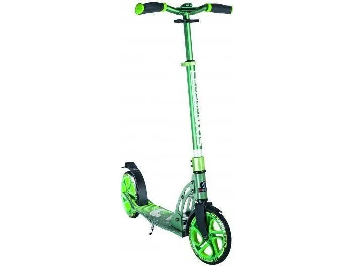 Sparkesykkel Six Degree Stuntstep grønn (4260341185118)