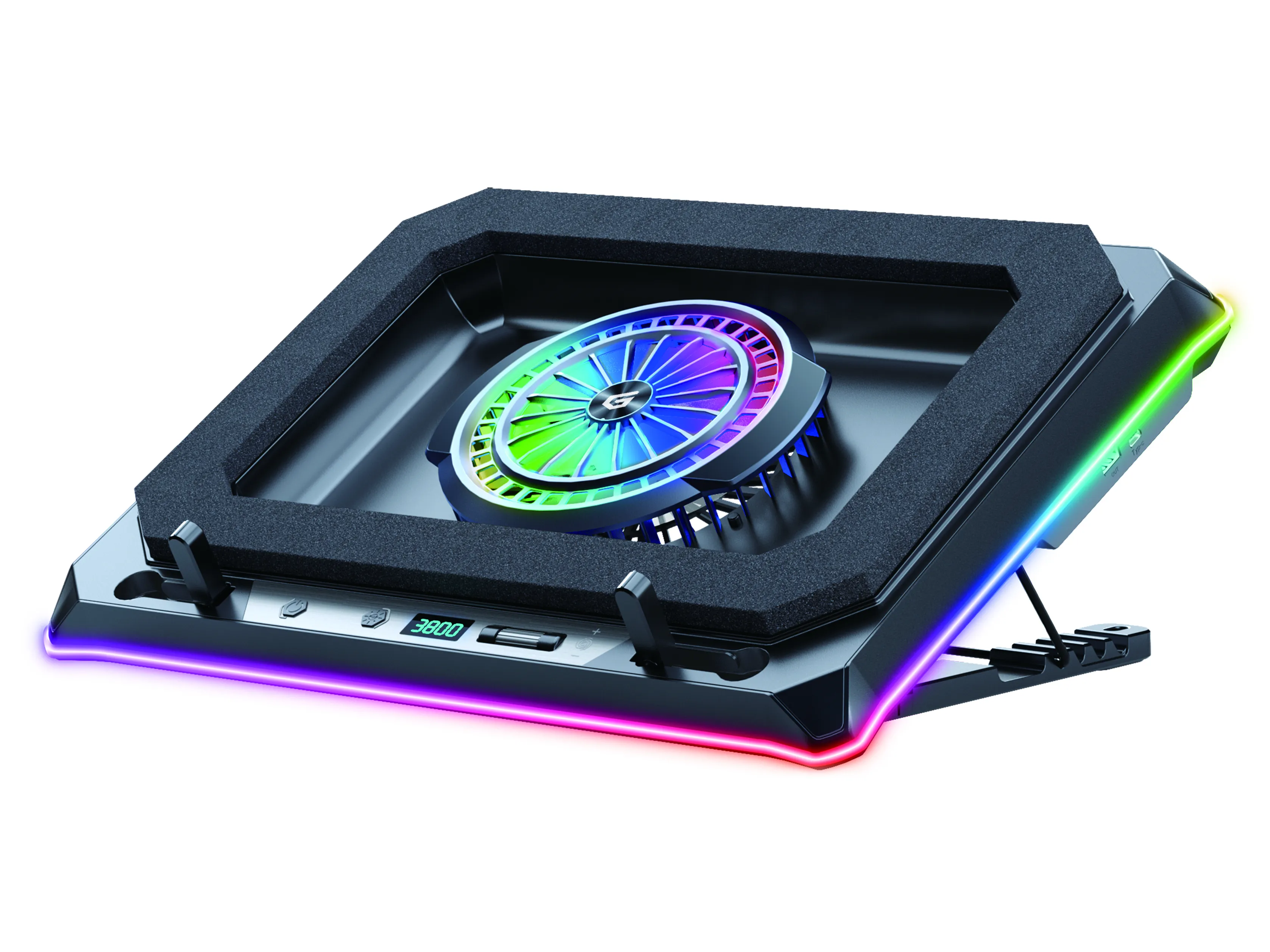 Conceptronic THYIA04B, 48,3 cm (19), 15 kg, 1 stykker, 13 cm, 1700 RPM, Svart