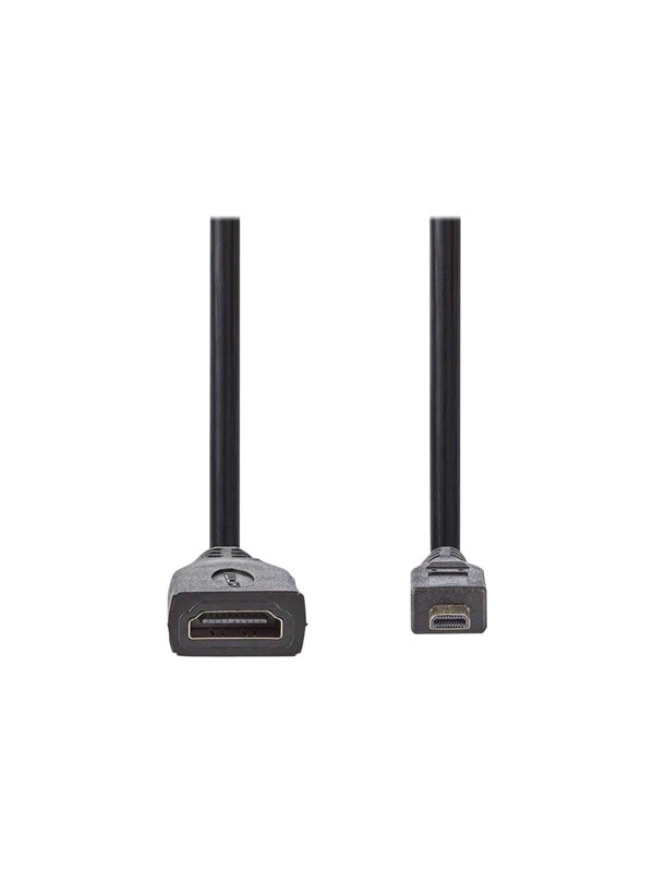 Nedis HDMI cable with Ethernet - 20 cm