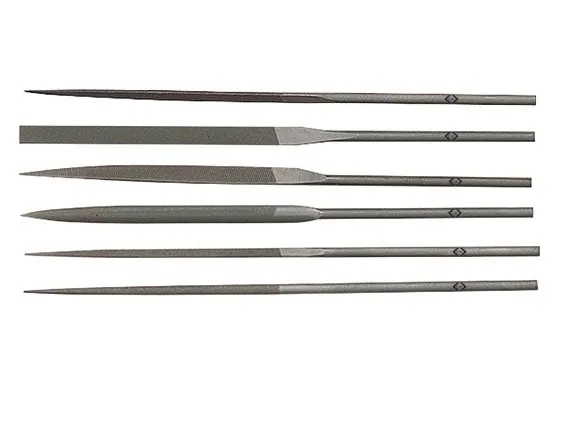 C.K. nålefilsett, 6 deler C.K. T0124P, 140 mm