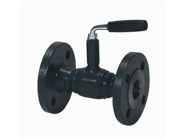 Danfoss JIP-FF kugleventil - RB, Håndtag, Reduceret gennemløb, PN 16, DN 65, Flange