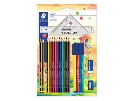 Staedtler 61 SET42, 10 stykker, Flerfarget, Tre, Tyskland, PEFC, Blister