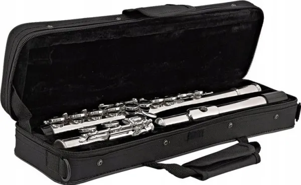 V-Tone VFL 16 tverrfløyte i metall C-key etui