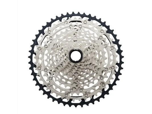 Shimano CS-M7100-12, Kassett, Fjellsykkel, Sort, Rustfritt stål