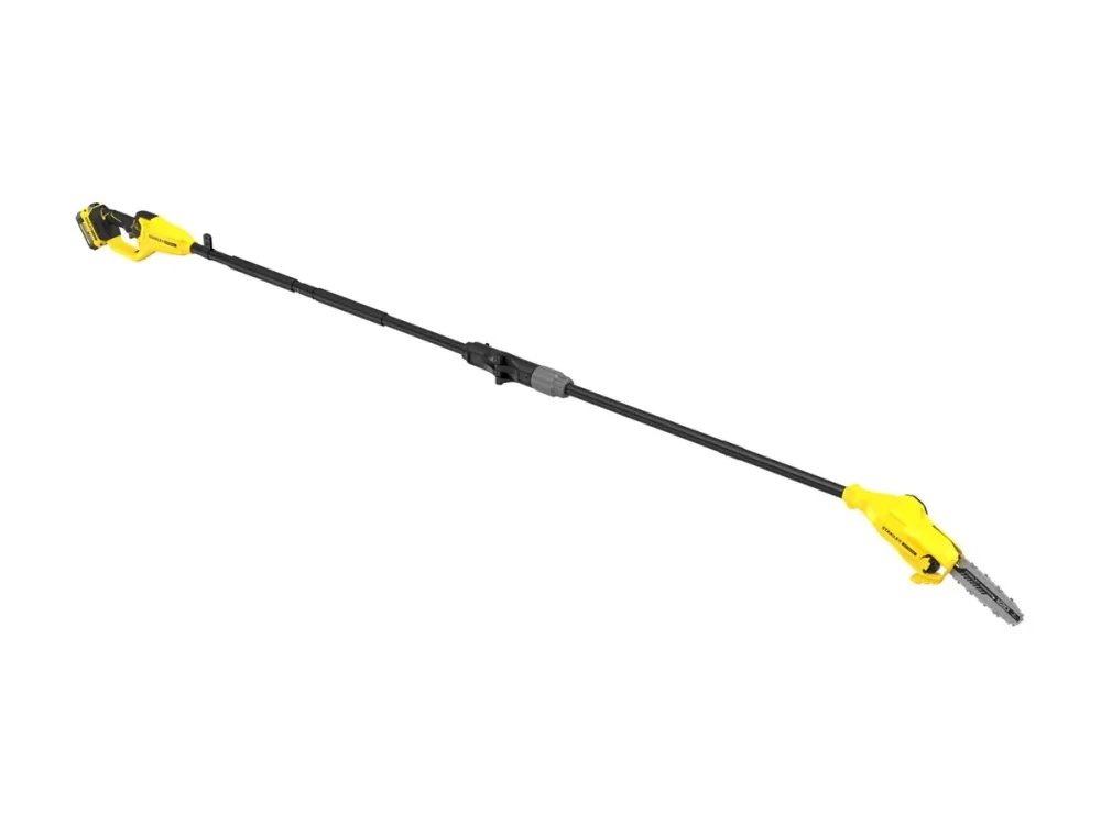 Stanley Fatmax - Beskjæringsmaskin/stangsag - trådløs - 18 V - 4 Ah inkludert lader - 200 mm - kuttekapasitet: 15 cm