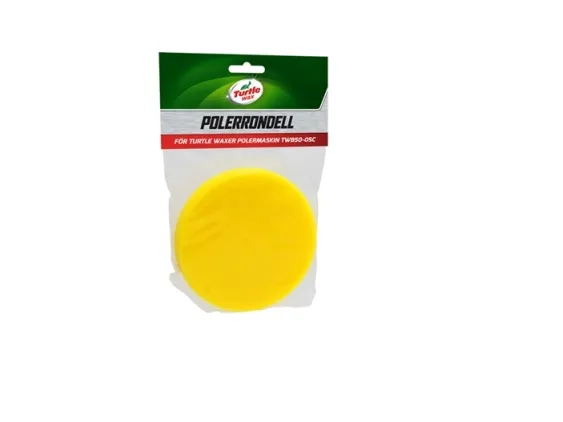 Turtle Wax Poleringsskive - Medium - 130mm - Gul - 1 stk.