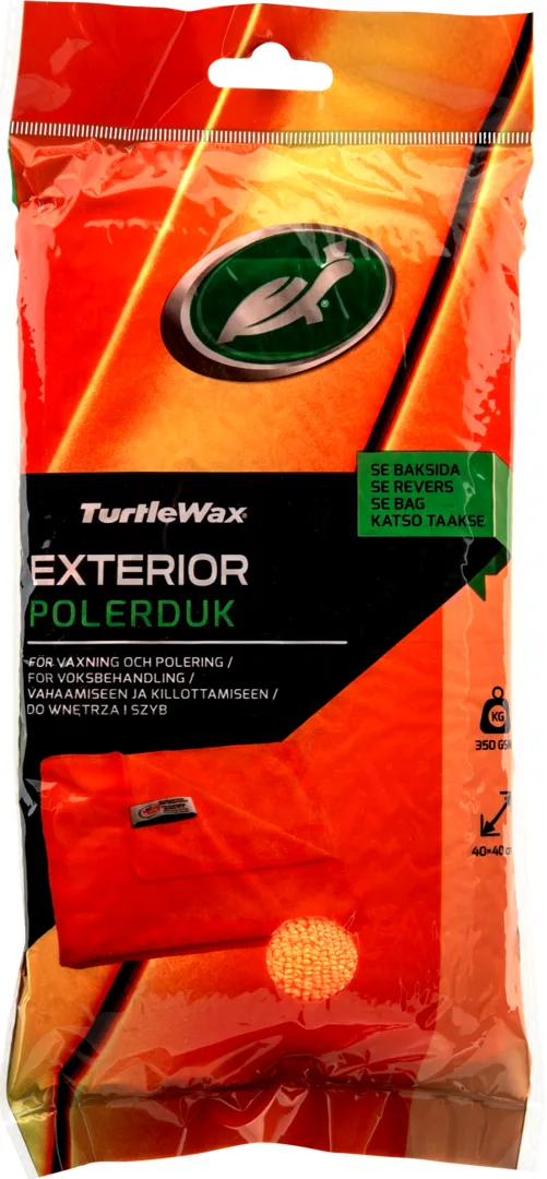 Turtle Mikrofiberklud Exteriør Orange 40x40cm