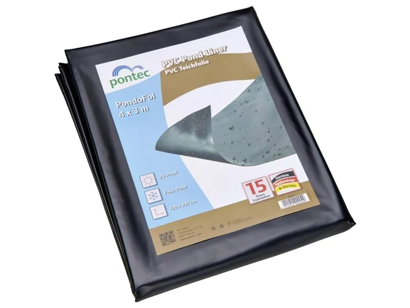 Pontec 90004 #####PVC-Teichfolie (L x B) 4 m x 3 m 1 stk.