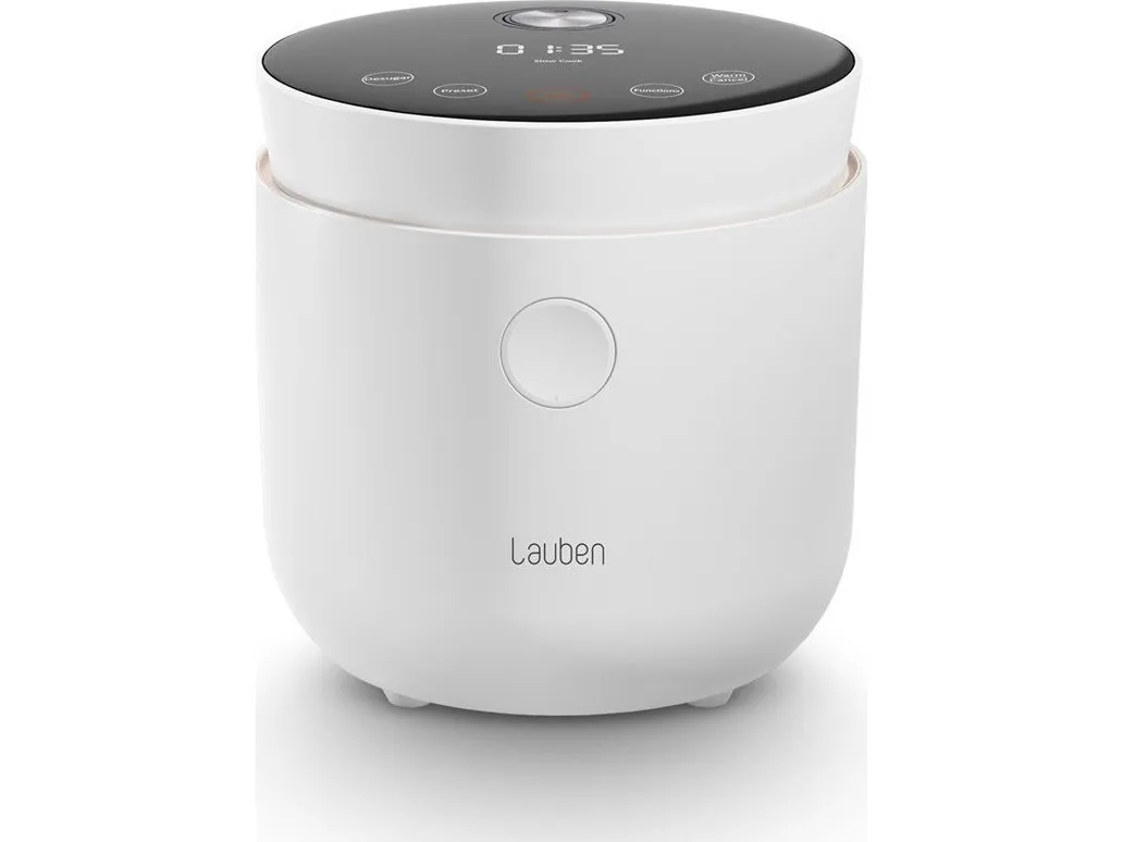 Lauben risgryte til matlaging av ris 1500W, hvit