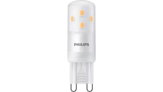 Philips PH-30175700, 25 W, G9, 300 lm, 15000 timer, Varm hvit