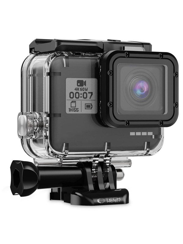Tech-Protect  GA200 Waterproof Case for GoPro Hero 5 / 6 / 7 - Transparent