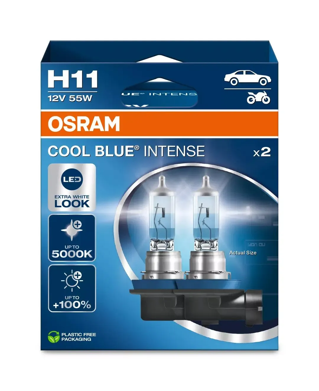 Osram Cool Blue Intense NEXT GEN - H11 Bilpærer