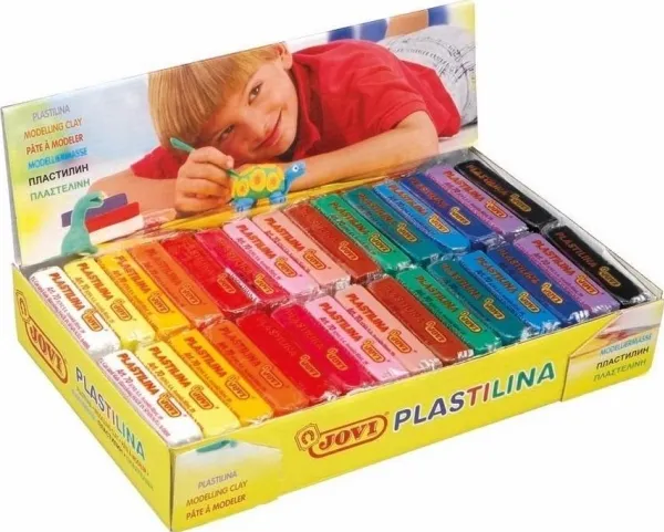 Plastilin 15 farger 30x50g JOVI