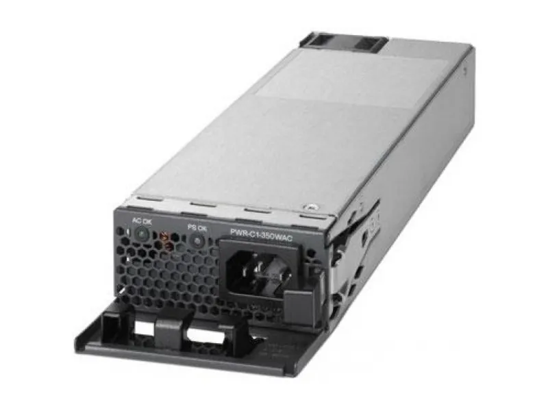 Cisco Config 1 - Strømforsyning - hot-plug / redundant (plug-in modul) - 80 PLUS Platinum - AC 100-240 V - 715 watt - for Catalyst 9300 (Higher Scale) (715 watt), 9300L (715 watt)