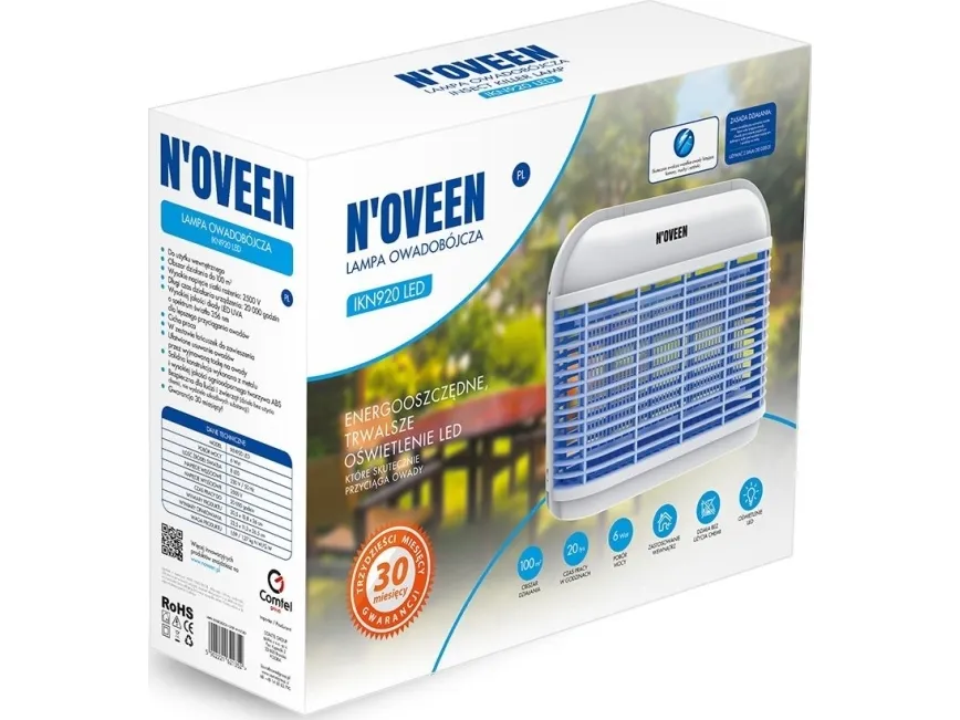 Insektbekæmpelseslampe N'oveen IKN920 LED white