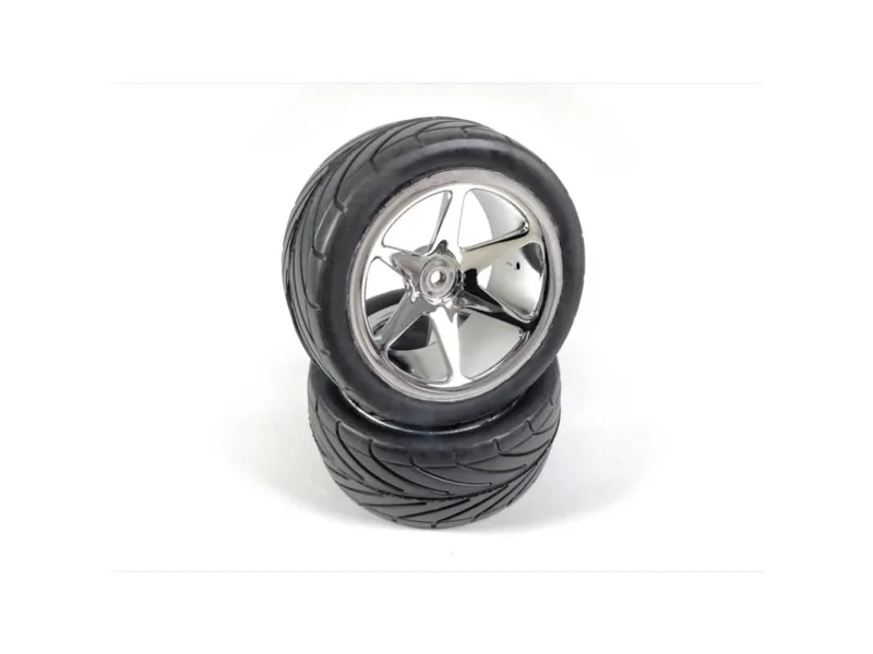 Absima 1:10 buggy komplette hjul V-Line 2 stk. (2500020)