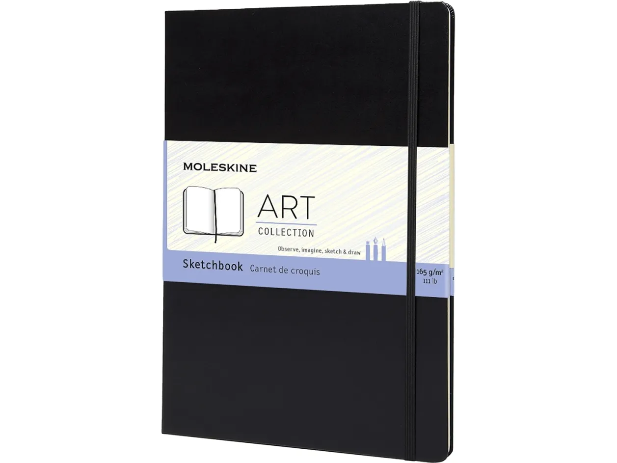 Kunstskisseblokk Medium Svart